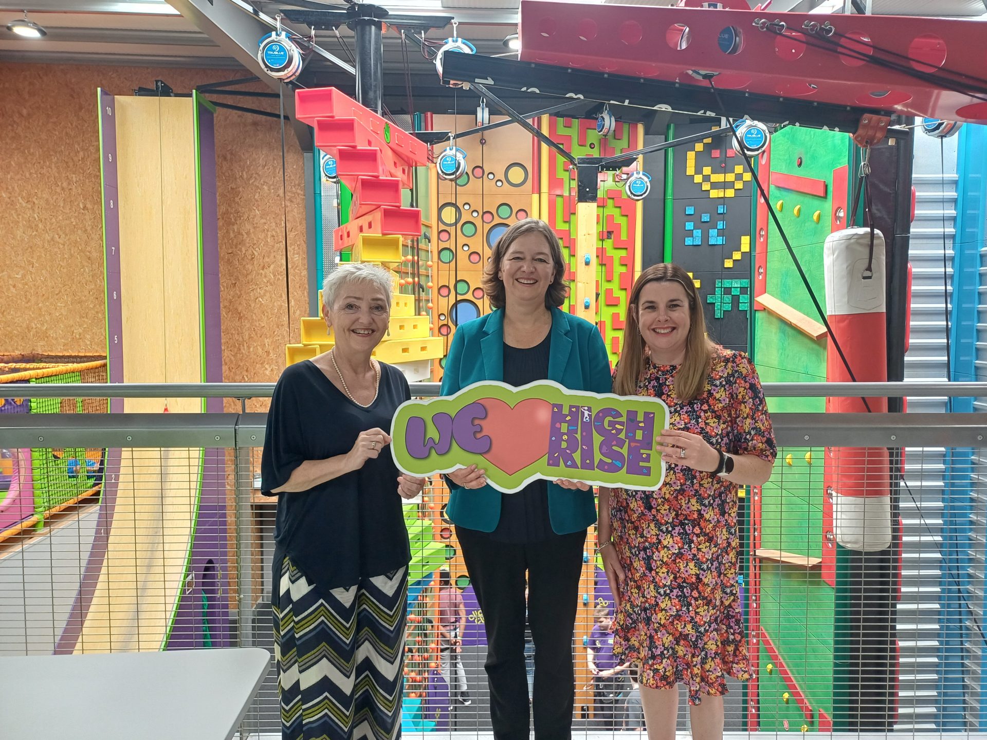 NIO Minister Fleur Anderson MP visits Employers For Childcare and High Rise